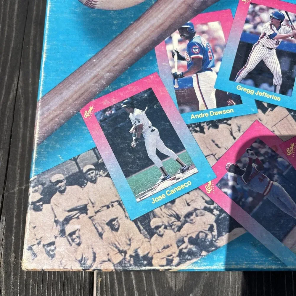 Vtg 1989 Classic Major League Baseball Board Game - Open Box w/ Sealed Cards MLB